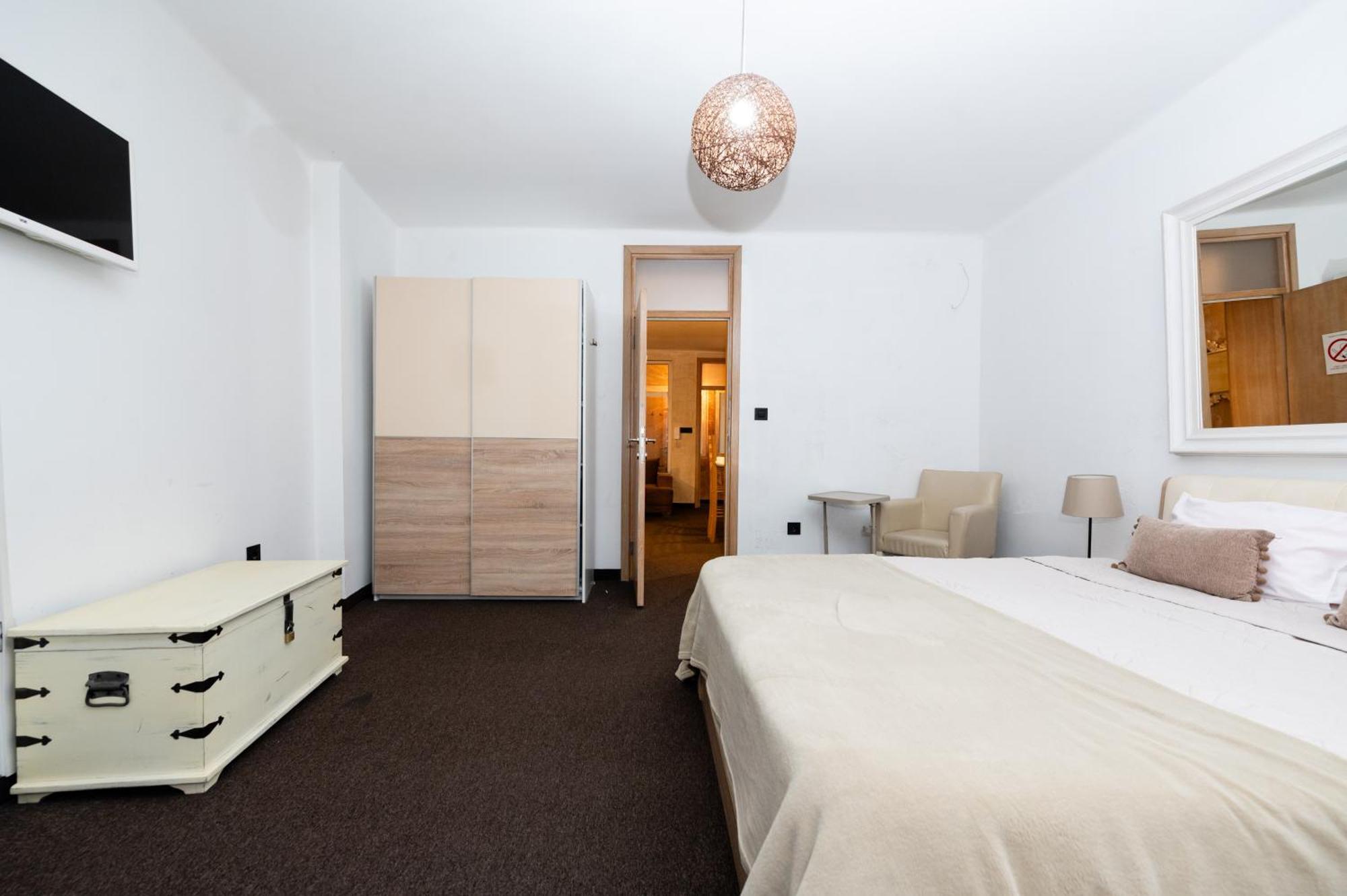 Central Belgrade Apartments Free Parking בלגרד חדר תמונה